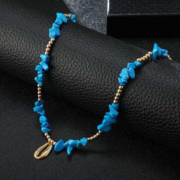 chains bohemian natural stone for pendant necklace women charms sea gold shell chain chockers summer jewelry, Silver
chains bohemian natural stone for pendant necklace women charms sea gold shell chain chockers summer jewelry, Silver