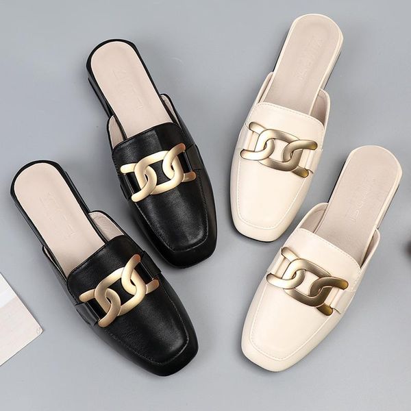 slippers casual shoes woman 2021 big size cover toe female mule pantofle low luxury flat summer mules rubber slides rome pu, Black
slippers casual shoes woman 2021 big size cover toe female mule pantofle low luxury flat summer mules rubber slides rome pu, Black