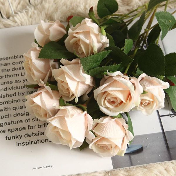 decorative flowers & wreaths 5 pcs simulation velvet rose fake fall decor flower wall for wedding bouquet home garden artificial garland
decorative flowers & wreaths 5 pcs simulation velvet rose fake fall decor flower wall for wedding bouquet home garden artificial garland