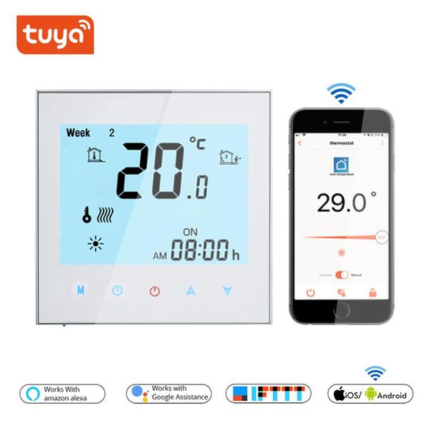 smart home control thermostat for 16a electric floor heater digital wifi gas boiler heating system and water heatiing 3a
smart home control thermostat for 16a electric floor heater digital wifi gas boiler heating system and water heatiing 3a