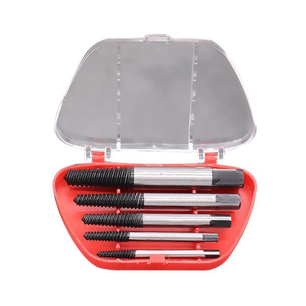 professional hand tool sets 5pcs/set steel damaged screwdriver extractor kit broken bolt remover screw pull center drill bit removal set
professional hand tool sets 5pcs/set steel damaged screwdriver extractor kit broken bolt remover screw pull center drill bit removal set