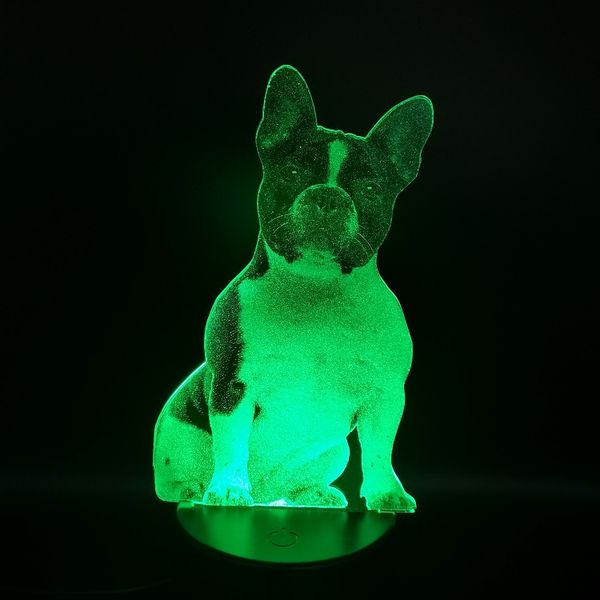 french bulldog puppy 3d lamp led night light kids child girls bedroom gift baby illusion nightlight darling
french bulldog puppy 3d lamp led night light kids child girls bedroom gift baby illusion nightlight darling