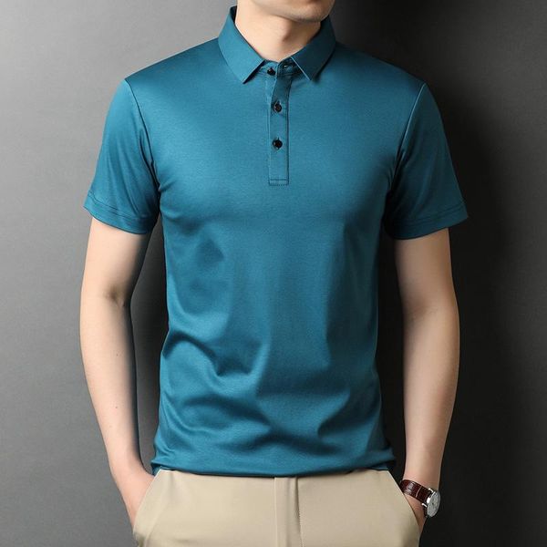men's polos 100% mercerized cotton short sleeve solid -shirts men brand basic designed poloshirts male black white stretch shirt, White;black
men's polos 100% mercerized cotton short sleeve solid -shirts men brand basic designed poloshirts male black white stretch shirt, White;black