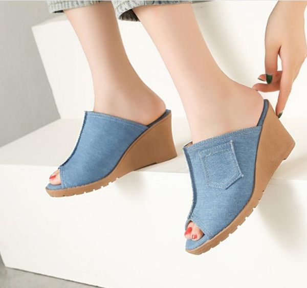 slippers women summer sandals high heels wedges shoes woman slides peep toe crystal sandalias mujer sapato feminino n215, Black
slippers women summer sandals high heels wedges shoes woman slides peep toe crystal sandalias mujer sapato feminino n215, Black