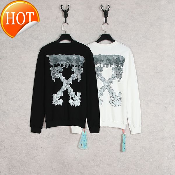 winter off 2021 new autumn gray melting arrstyle pattern round neck pullover terry sweater european men's and women's, Black
winter off 2021 new autumn gray melting arrstyle pattern round neck pullover terry sweater european men's and women's, Black