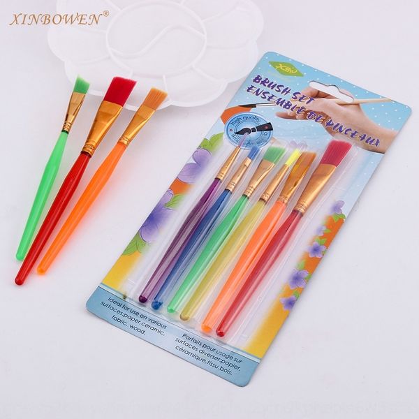 1jl 6-piece painting pens children's candy plastic rod water art supplies origin 6-piece children's brush candy plastic rod waterc, Black;red
1jl 6-piece painting pens children's candy plastic rod water art supplies origin 6-piece children's brush candy plastic rod waterc, Black;red