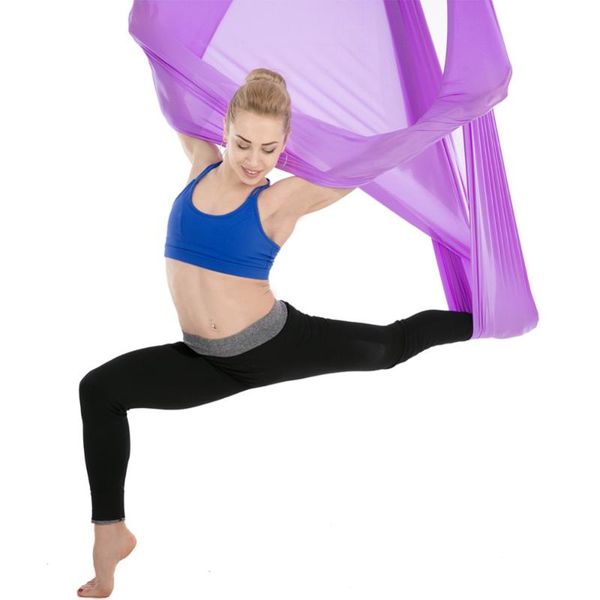 6*2.8m yoga hammock anti-gravity pilates gym hanging belt swing body building aerial traction device fitness resistance bands
6*2.8m yoga hammock anti-gravity pilates gym hanging belt swing body building aerial traction device fitness resistance bands