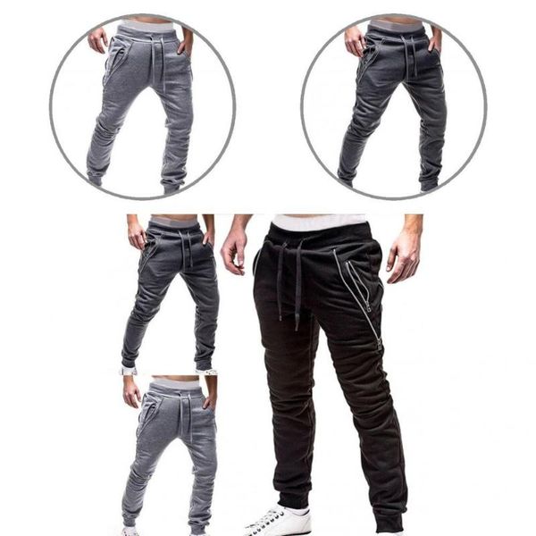 men's pants 3 colors unique elastic drawstring sport trousers hard to fade men lightweight for exercise, Black
men's pants 3 colors unique elastic drawstring sport trousers hard to fade men lightweight for exercise, Black