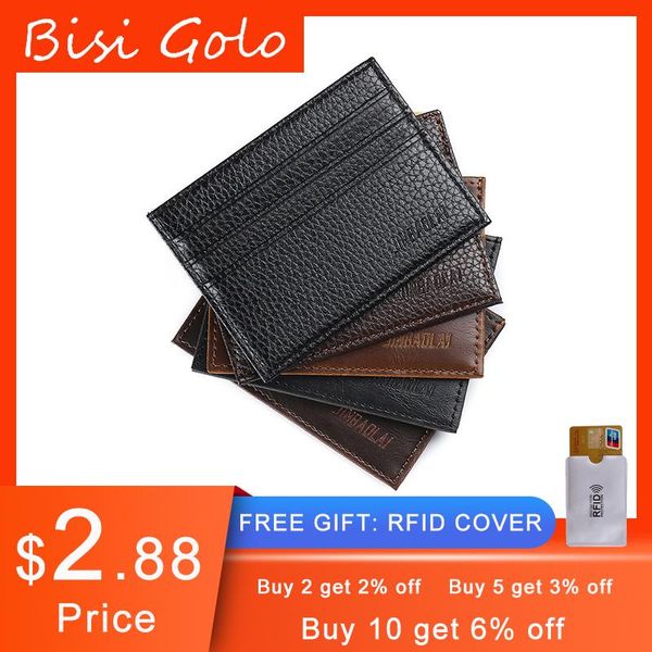 wallets bisi goro vintage pu leather wallet organizer for men women business holder 2021 slim simple money bag wholesale, Red;black
wallets bisi goro vintage pu leather wallet organizer for men women business holder 2021 slim simple money bag wholesale, Red;black