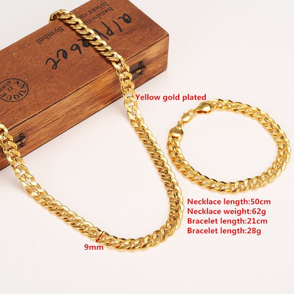 classics fashionable real bracelet yellow resistant curb mens sets necklace 24k gold jewelry solid gf chain abrasion woman cjivn, Silver
classics fashionable real bracelet yellow resistant curb mens sets necklace 24k gold jewelry solid gf chain abrasion woman cjivn, Silver