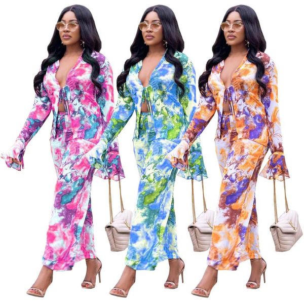 women's two piece pants pant suits for women autumn fashion flare sleeve wide leg pcs knitted suit streetwear female set, White
women's two piece pants pant suits for women autumn fashion flare sleeve wide leg pcs knitted suit streetwear female set, White