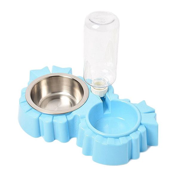 automatic drinker double bowl pet slow eating non slip feeding with water bottle cat bowls & feeders
automatic drinker double bowl pet slow eating non slip feeding with water bottle cat bowls & feeders