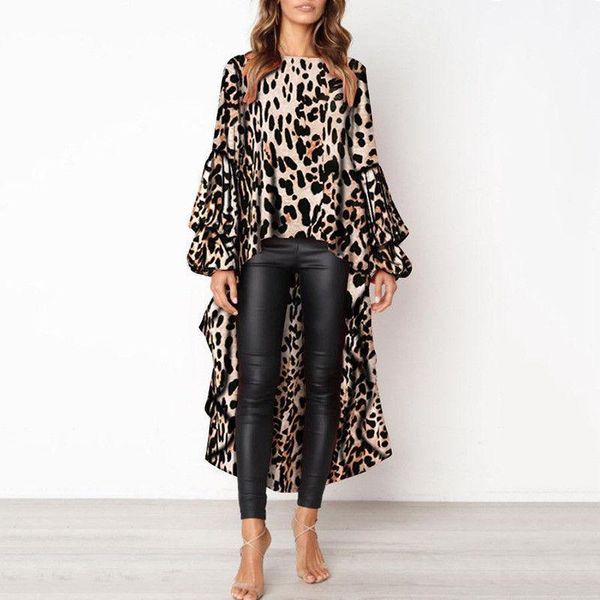 autumn women long puff sleeve o-neck loose irregular mini dress leopard printed draped high street vestido casual dresses, Black;gray
autumn women long puff sleeve o-neck loose irregular mini dress leopard printed draped high street vestido casual dresses, Black;gray