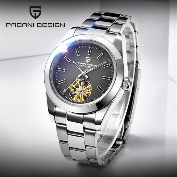 tourbillon pagani design men's watches mechanical watch for men automatic diver male clock wristwatches, Slivery;brown
tourbillon pagani design men's watches mechanical watch for men automatic diver male clock wristwatches, Slivery;brown