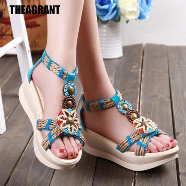 dress shoes theagrant 2021 boho ethnic wedges gladiator women sandals summer string bead cane platform lady high heel woman wss3033, Black
dress shoes theagrant 2021 boho ethnic wedges gladiator women sandals summer string bead cane platform lady high heel woman wss3033, Black