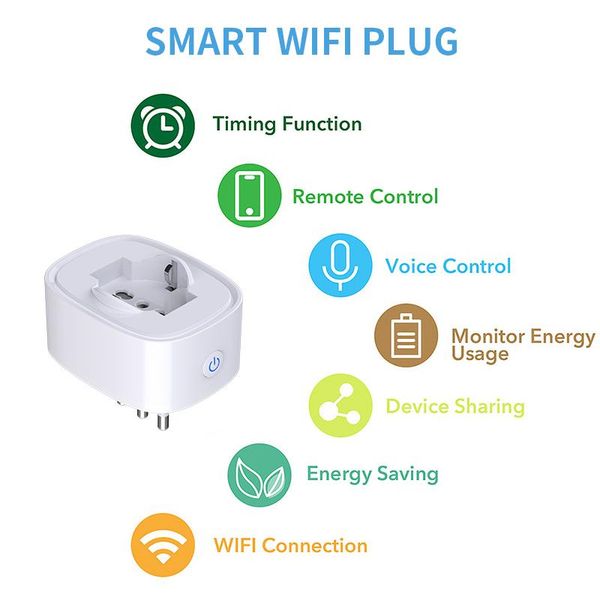 smart power plugs tuya wifi plug socket italy 16a monitor timing function life app control outlet works with alexa google home
smart power plugs tuya wifi plug socket italy 16a monitor timing function life app control outlet works with alexa google home