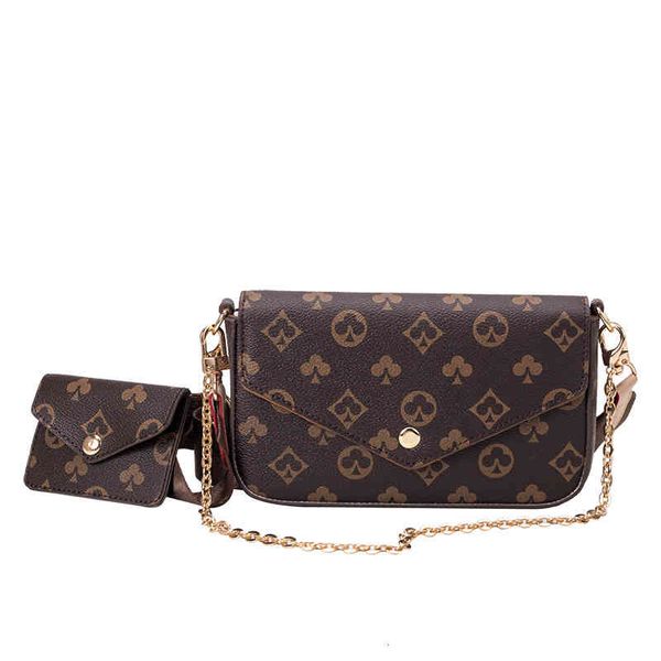 handbag messenger bag 2021 printed women's chain small square two-piece combination single shoulder fashion street, Black;red
handbag messenger bag 2021 printed women's chain small square two-piece combination single shoulder fashion street, Black;red