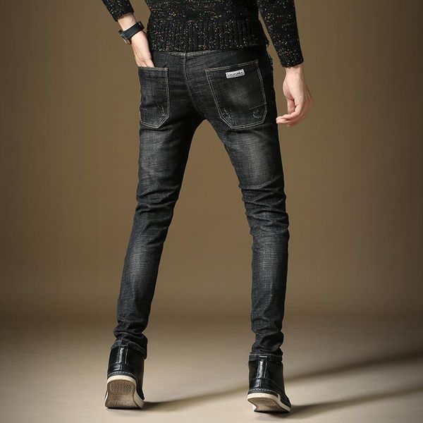 arrivals men's fashion straight denim pants retro trousers slim casual jeans, Blue
arrivals men's fashion straight denim pants retro trousers slim casual jeans, Blue