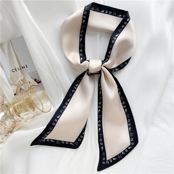scarves &dolphin spring women skinny long scarf 130x8cm cream color french silk feeling chiffon letter printed bag ribbon headbands, Blue;gray
scarves &dolphin spring women skinny long scarf 130x8cm cream color french silk feeling chiffon letter printed bag ribbon headbands, Blue;gray