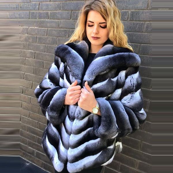 women's fur & faux natural woman jackets winter real coats for women whole skin genuine rex coat chinchilla color, Black
women's fur & faux natural woman jackets winter real coats for women whole skin genuine rex coat chinchilla color, Black