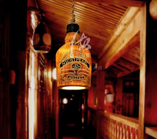 pendant lamps vintage wine bottle light suspension luminaire bar entranceway balcony dia 21*h37cm lustre pendente
pendant lamps vintage wine bottle light suspension luminaire bar entranceway balcony dia 21*h37cm lustre pendente