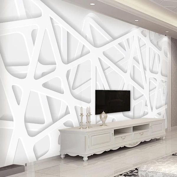 wallpapers custom any size wall cloth modern 3d solid line space white mural living room tv cafe background decor papel de parede
wallpapers custom any size wall cloth modern 3d solid line space white mural living room tv cafe background decor papel de parede