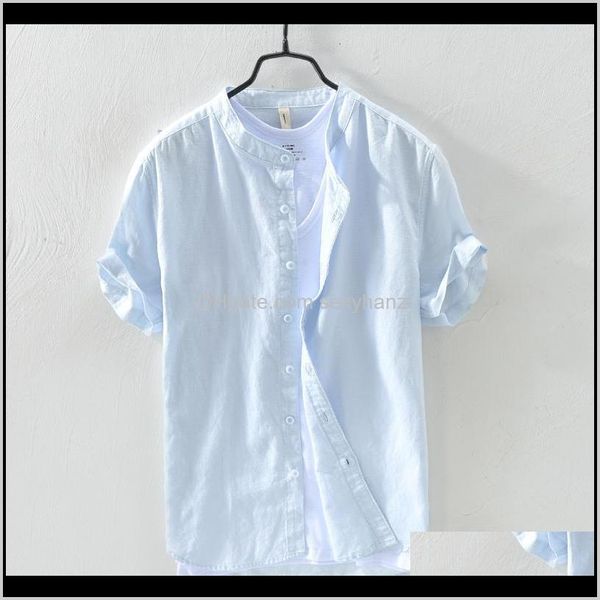 mens casual style cotton linen sky blue men fashion stand collar shirt summer comfortable shirts drop camisa li7me lxmko, White;black
mens casual style cotton linen sky blue men fashion stand collar shirt summer comfortable shirts drop camisa li7me lxmko, White;black