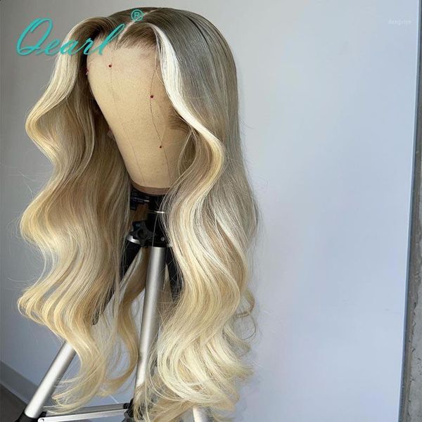 ombre ash blonde lace front wig 13x4/13x6 human hair transparent pre plucked loose wave remy glueless 150% 180% qearl wigs1, Black;brown 
ombre ash blonde lace front wig 13x4/13x6 human hair transparent pre plucked loose wave remy glueless 150% 180% qearl wigs1, Black;brown