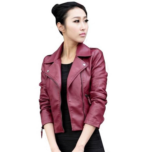 women's leather & faux 2021 autumn jacket red black short pu coat women plus size motorcyclist outerwear
women's leather & faux 2021 autumn jacket red black short pu coat women plus size motorcyclist outerwear