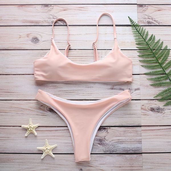 one-piece suits solid bikinis women's swimsuits pink swimwear biquini bathing 2021 fashion beachwear
one-piece suits solid bikinis women's swimsuits pink swimwear biquini bathing 2021 fashion beachwear