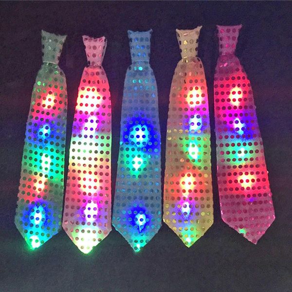 party decoration 24pcs/lot led ties light up necktie sparkly elasticated colorful blinking flash tie for event birthday wedding
party decoration 24pcs/lot led ties light up necktie sparkly elasticated colorful blinking flash tie for event birthday wedding