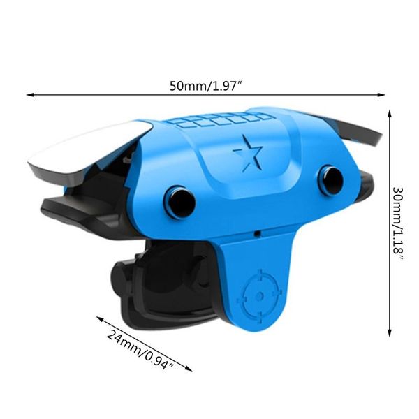 game controllers & joysticks 2 pcs mobile controller cellphone trigger button for shooting games such as pubg/csgo/call of
game controllers & joysticks 2 pcs mobile controller cellphone trigger button for shooting games such as pubg/csgo/call of