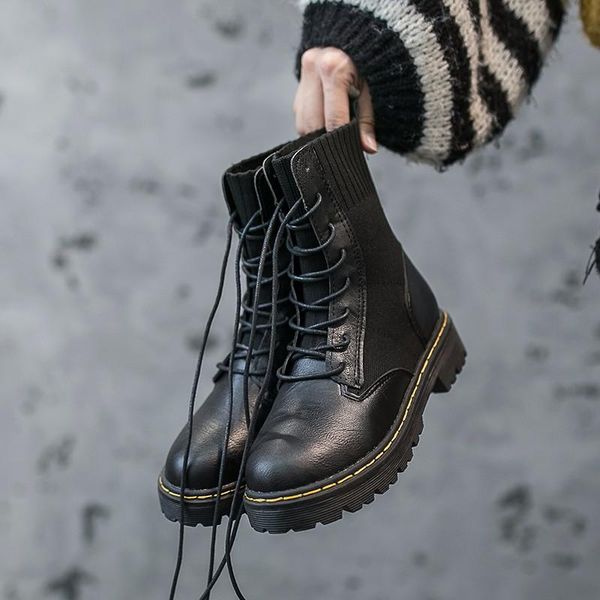 boots women black warm british style retro pu ankle casual fashion ladies shoes slip on winter plus size 35-43
boots women black warm british style retro pu ankle casual fashion ladies shoes slip on winter plus size 35-43