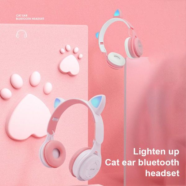 wireless headphones cute cat ears girl music headset earphones computer baseus1 earbuds with microphone and light cell phone
wireless headphones cute cat ears girl music headset earphones computer baseus1 earbuds with microphone and light cell phone