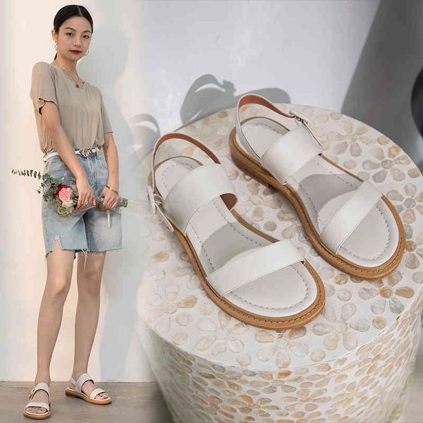 slippers summer sandals of women concise round toe, low fashion heels, women's shoes genuine leather, solid sandals. grmt, Black
slippers summer sandals of women concise round toe, low fashion heels, women's shoes genuine leather, solid sandals. grmt, Black