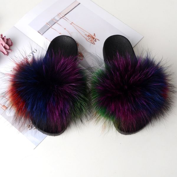 home slippers women fox fur slides furry female indoor slippers furry summer shoes woman sandals flat brand luxury plus size eva, Black
home slippers women fox fur slides furry female indoor slippers furry summer shoes woman sandals flat brand luxury plus size eva, Black