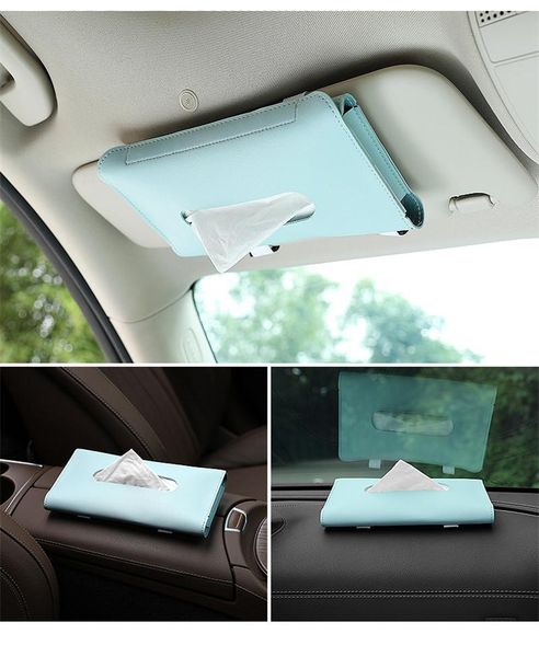 car sun visor tissue box with hanging leather sunroof tray cover creative napkin boxes & napkins
car sun visor tissue box with hanging leather sunroof tray cover creative napkin boxes & napkins