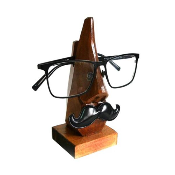 hooks & rails eyeglass display stand with nose shaped wooden home decorative durable long lasting handmade conveninet for office ts1
hooks & rails eyeglass display stand with nose shaped wooden home decorative durable long lasting handmade conveninet for office ts1