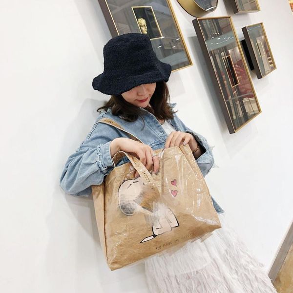 waist bags shoulder bag 2021 washed kraft paper handbag large female capacity retro cartoon simple tote
waist bags shoulder bag 2021 washed kraft paper handbag large female capacity retro cartoon simple tote