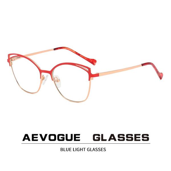 sunglasses aevogue anti-blue glasses computer mirror metal retro frame fashion cat eye ae1051, White;black
sunglasses aevogue anti-blue glasses computer mirror metal retro frame fashion cat eye ae1051, White;black