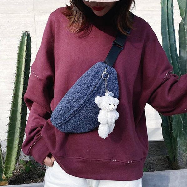 casual women's waist bag fanny pack fashion plush belt bags banana bags autumn and winter wild crossbody chest pack waist packs
casual women's waist bag fanny pack fashion plush belt bags banana bags autumn and winter wild crossbody chest pack waist packs