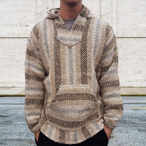 men's hoodies & sweatshirts autumn long sleeve hooded sweatshirt men vintage striped printed patchwork loose for 2021 casual pockets, Black
men's hoodies & sweatshirts autumn long sleeve hooded sweatshirt men vintage striped printed patchwork loose for 2021 casual pockets, Black