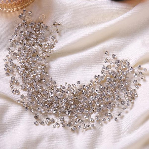 hair clips & barrettes fashion silver color crystal headband for women bride wedding acccessories handmade full rhinestone hairband luxury j, Golden;silver
hair clips & barrettes fashion silver color crystal headband for women bride wedding acccessories handmade full rhinestone hairband luxury j, Golden;silver
