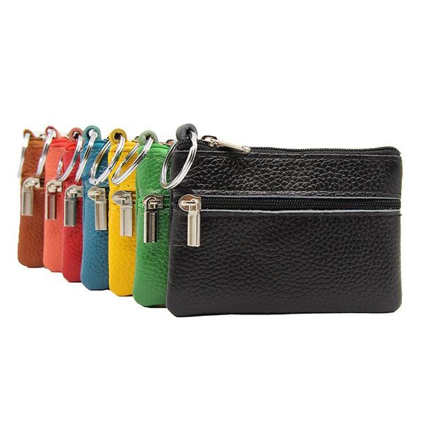 wallets genuine leather coin purse small wallet short student cute mini money bag keychain zipper pouch pocket change handbag, Red;black
wallets genuine leather coin purse small wallet short student cute mini money bag keychain zipper pouch pocket change handbag, Red;black