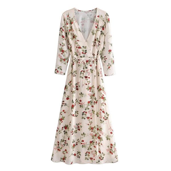 casual dresses 2021 autumn women dress floral print sashes v-neck long sleeve mid-calf split female fashion clothes, Black;gray
casual dresses 2021 autumn women dress floral print sashes v-neck long sleeve mid-calf split female fashion clothes, Black;gray