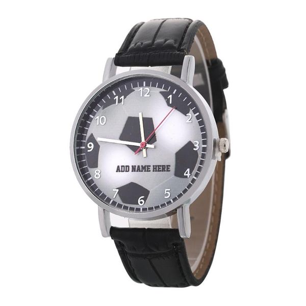 wristwatches football pattern quartz watches sport men women pu leather band round dial wrist watch fashion casual teen child birthday gift, Slivery;brown
wristwatches football pattern quartz watches sport men women pu leather band round dial wrist watch fashion casual teen child birthday gift, Slivery;brown
