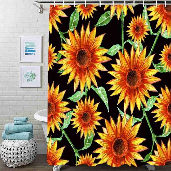 shower curtains sunflower quote curtain floral leaves waterproof fabric for bathroom decor set with hooks
shower curtains sunflower quote curtain floral leaves waterproof fabric for bathroom decor set with hooks
