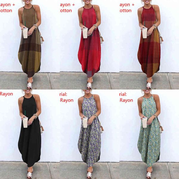 printed maxi dresses vonda bohemian sleeveless sundress women causal halter summer beach dress asymmetric long dresses 5xl x0521, Black;gray
printed maxi dresses vonda bohemian sleeveless sundress women causal halter summer beach dress asymmetric long dresses 5xl x0521, Black;gray