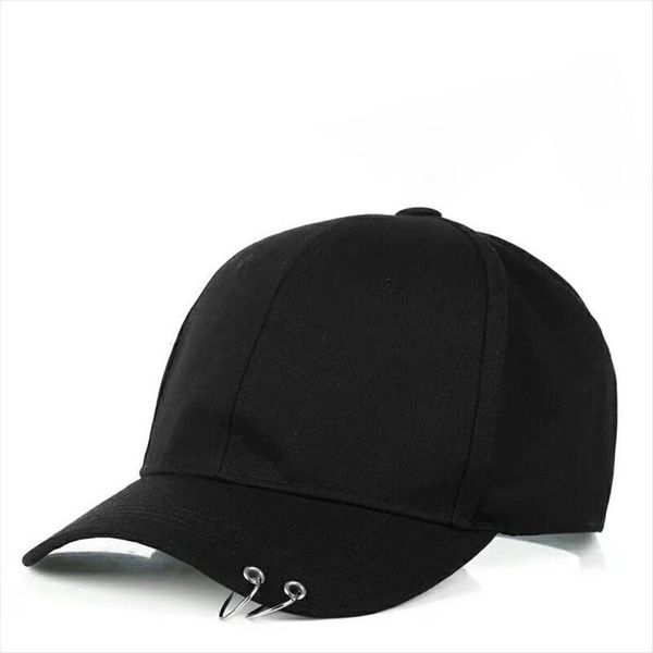 style spring autumn cotton solid color bts hoop decorate unique breathable street dance fashion sunblock baseball cap, Blue;gray
style spring autumn cotton solid color bts hoop decorate unique breathable street dance fashion sunblock baseball cap, Blue;gray