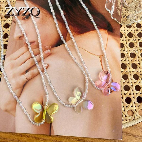 chokers zyzq simple design simulated pearls necklace with delicate butterfly beads pendant women jewelry gifts 2021, Golden;silver
chokers zyzq simple design simulated pearls necklace with delicate butterfly beads pendant women jewelry gifts 2021, Golden;silver